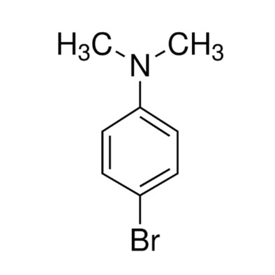 N,N-二甲基对溴苯胺 | 4-溴-N,N-二甲基苯胺 结构式