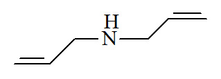 二烯丙基胺 分子结构式