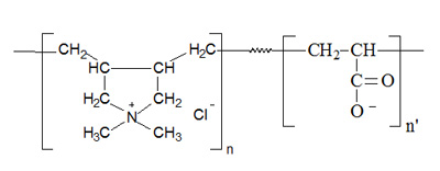 聚季铵盐-22 结构式